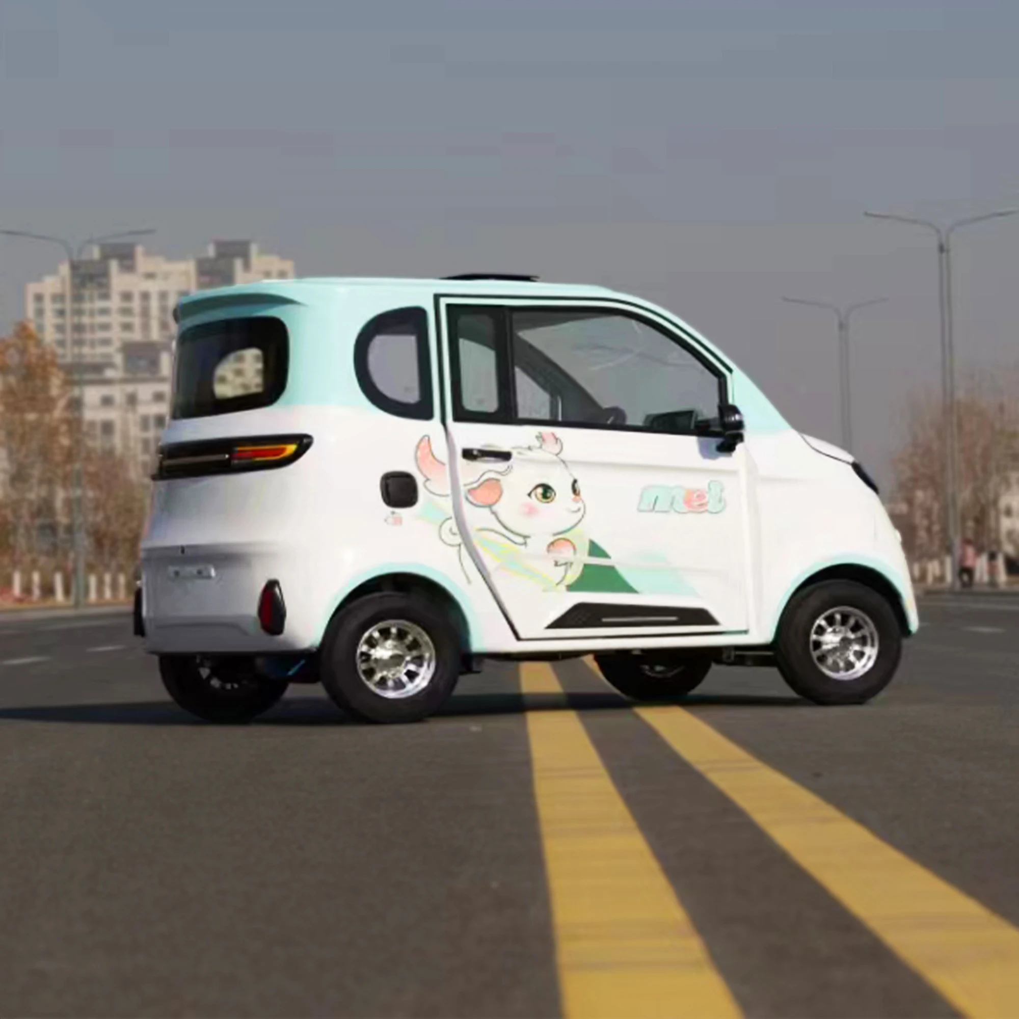 Big Discount Automobile Pure Mini Electric Car Smart Ev Truck Recreational Hot Sale New Energy Vehicle