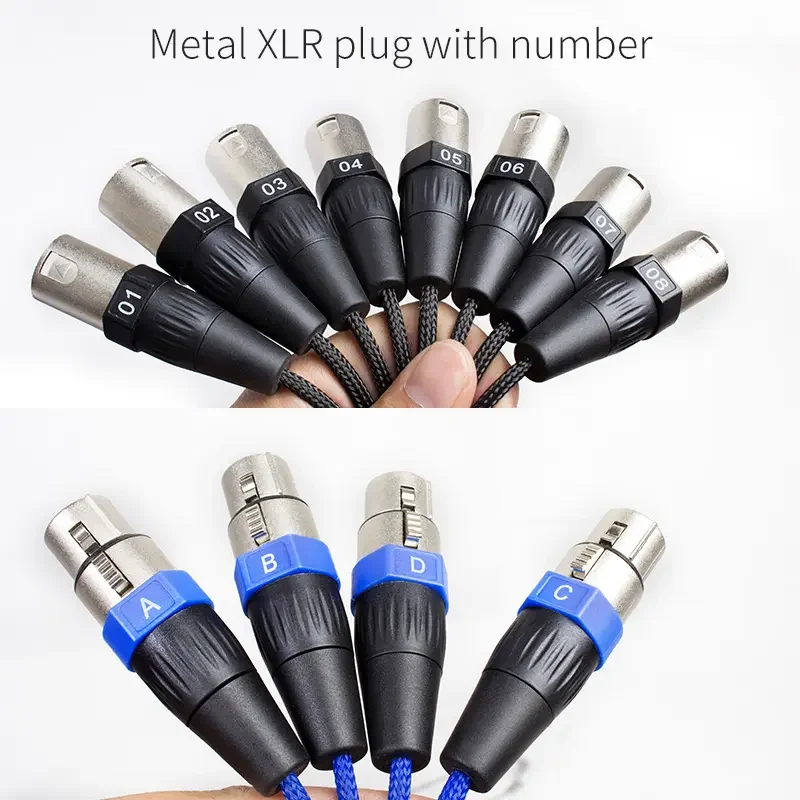 OEM Wholesale 16 Channel XLR Audio Snake Cable for Audio, Professional XLR Snake Available in 15/20/50M Lengths