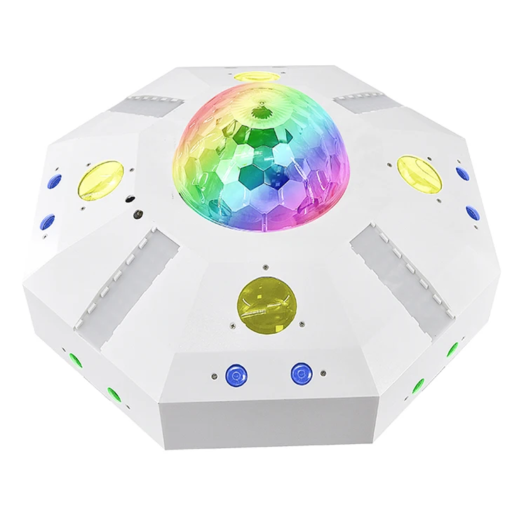 
2020 beam+Strobe+Laser+uv+BALL+RGBW 6in1 stage Effect led disco ball light for dj disco 