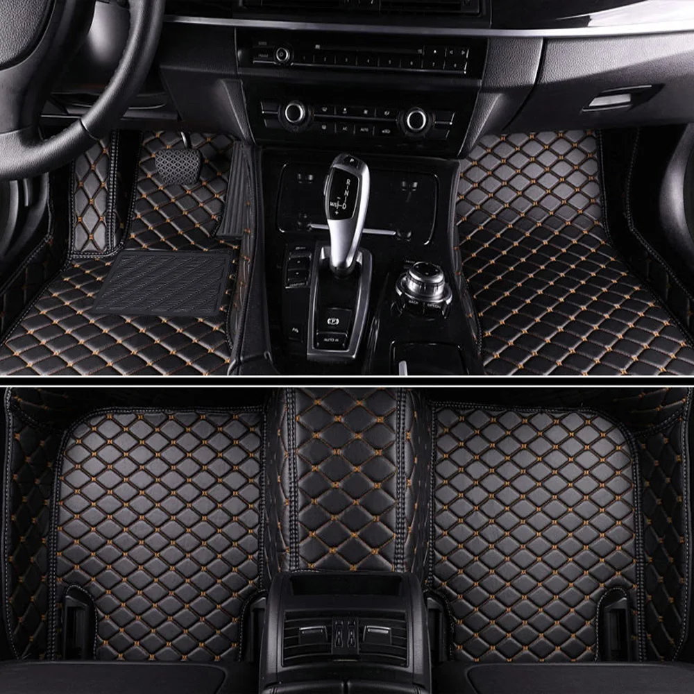 Chery Tiggo 8 3D Customizable Luxury Anti-slip Waterproof Leather Car Floor Mats Universal Fit