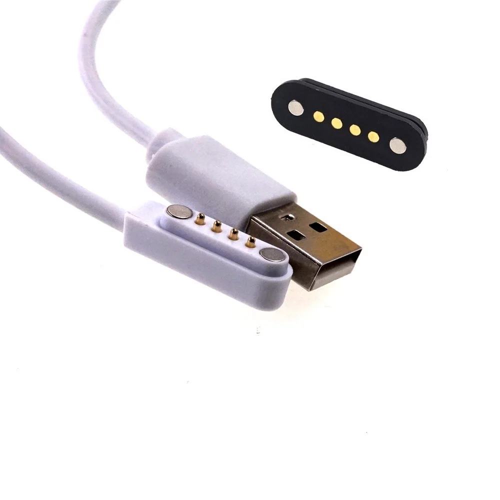  Водонепроницаемый 2 3 4 5 Pins магнитный пружинный контакт Пружинные контакты SMT/SMD Разъем usb магнит мужской женский док-разъем для зарядки