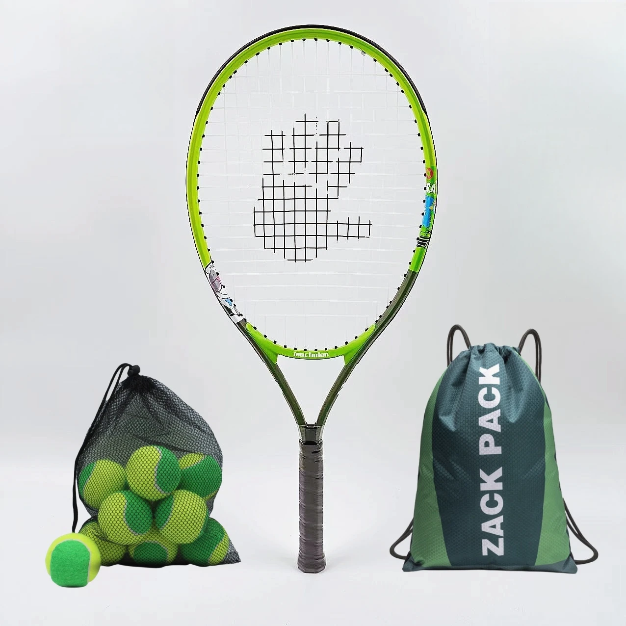 Popular High quality custom kids training lawn tennis racket  junior tennis racquets aluminum tennis racket 17 19 21 23 25inch