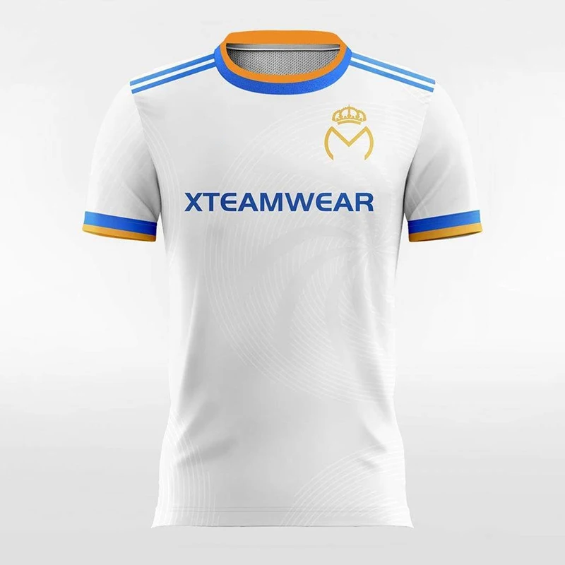 Retro classic football jersey soccer wear soccer shirts football jersey kit children adult short sleeved training sports uniform