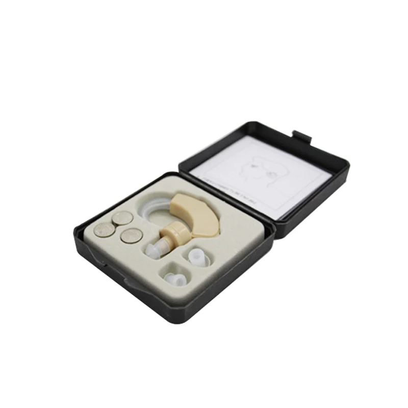  Goodmi недорогой усилитель звука bte Перезаряжаемый usb ушной аппарат прозрачный маленький слуховой для