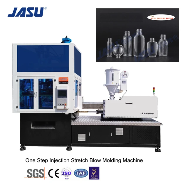 12 cavity JASU Plastic bottle Container Single stage injection stretch blow molding machine Cosmetic food Jar