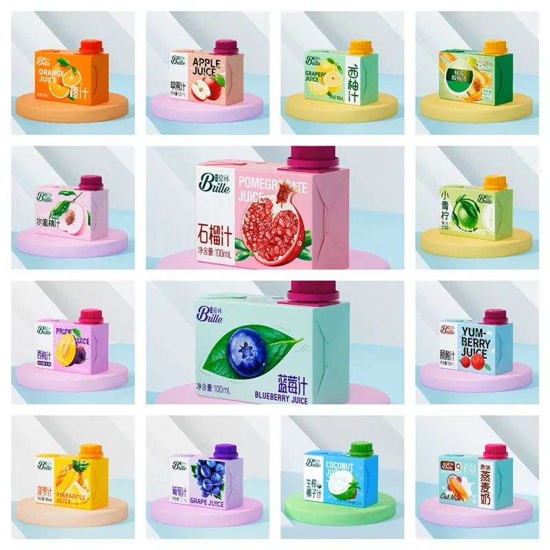 Wholesale juice drinks grape juice 100ml fruit juice concentrate exotic drinks
