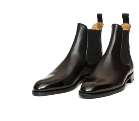 Recommend Ankle Mens Chelsea Boots Rubber Leather Boot For Man Rubber Brown Leather Boots For Men