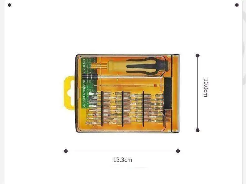 32 in 1 Screwdriver Set Multifunction Screw Driver Bits Tools Chromium Vanadium Alloy Steel Screwdriver Combination