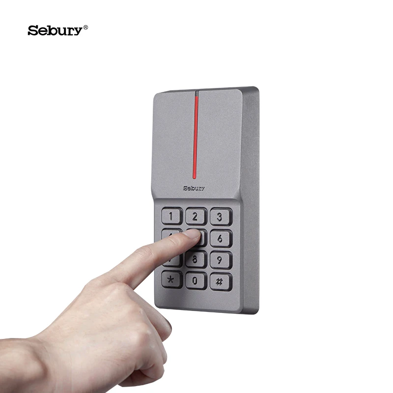 OEM sKey2 Standalone Metal Access Control System Ip68 Waterproof Support 125KHz & 13.56MHz Keypad Door Rfid Access Controller