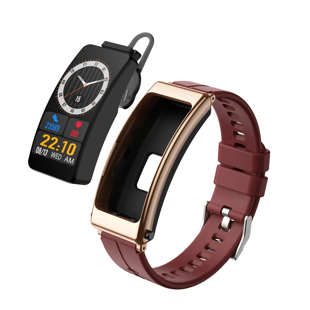 Умный браслет 2-в-1 с Bluetooth-гарнитурой