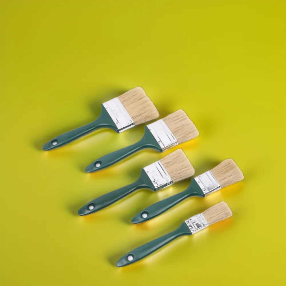Synthetic Filament Short Wooden Handle Small Paint Brush