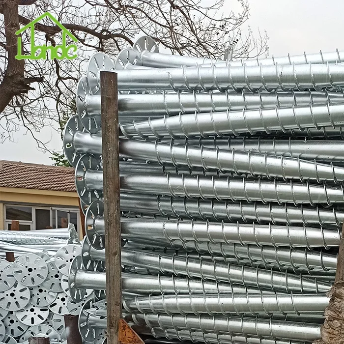 High Quality Flag Pole Helical Ground Screw Anchor