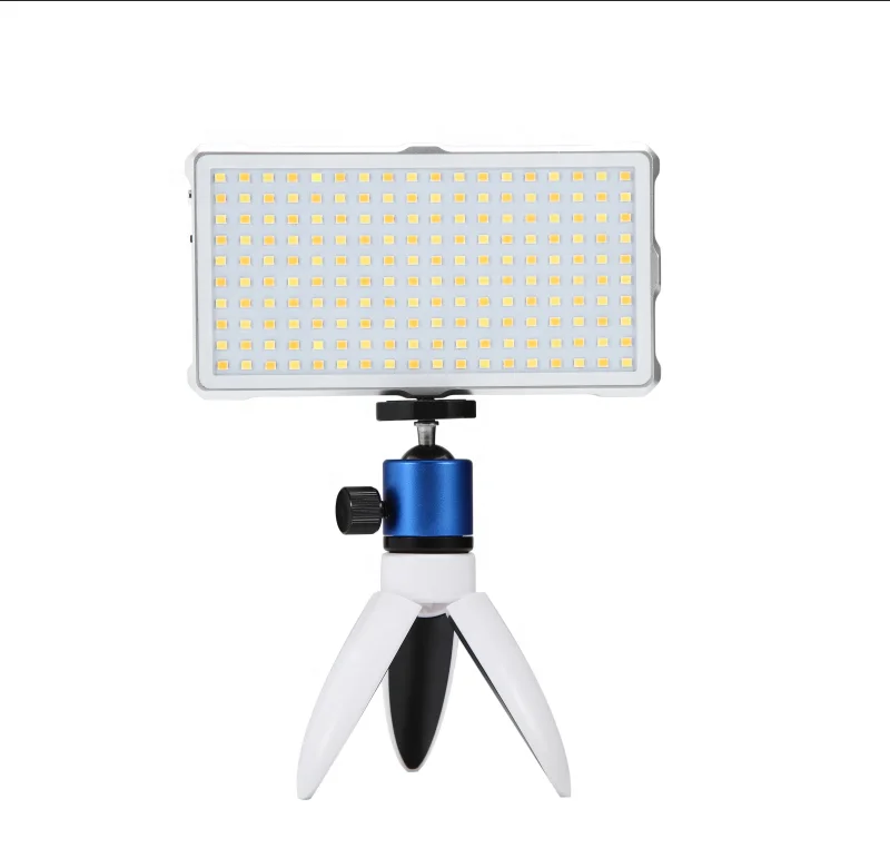 LituFoto F18 Camera LED Video Light CRI96 Adjustable 3200K-5600K for Photography Studio Outdoor Lighting