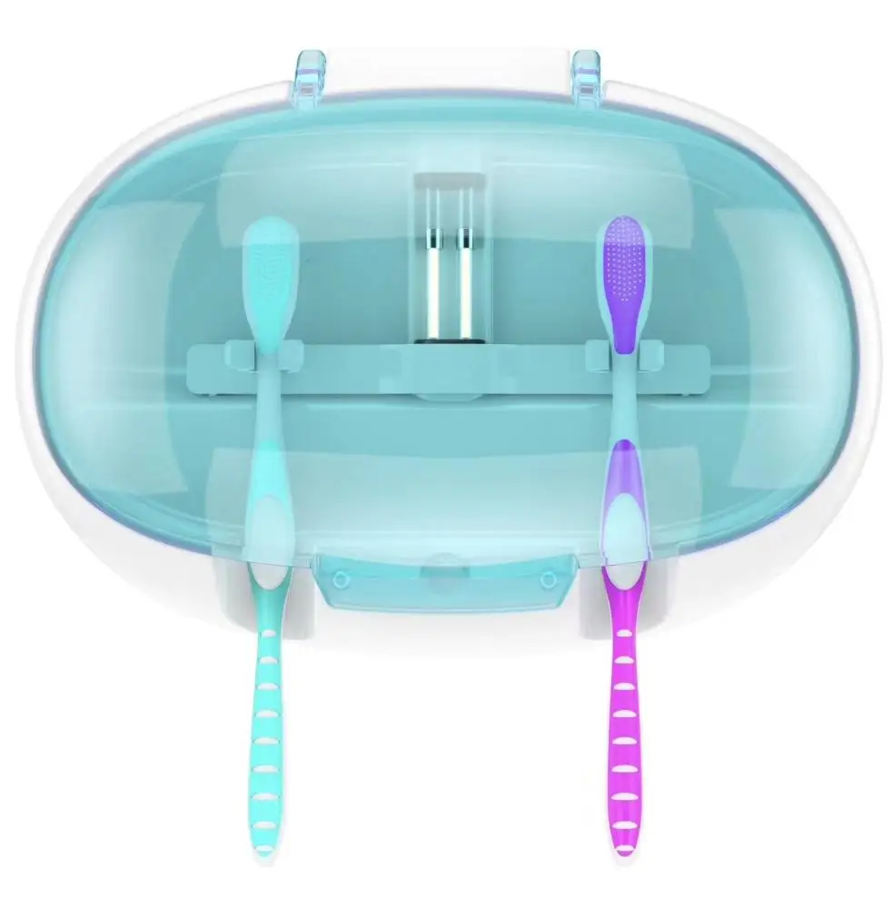 Sterilizing toothbrush head