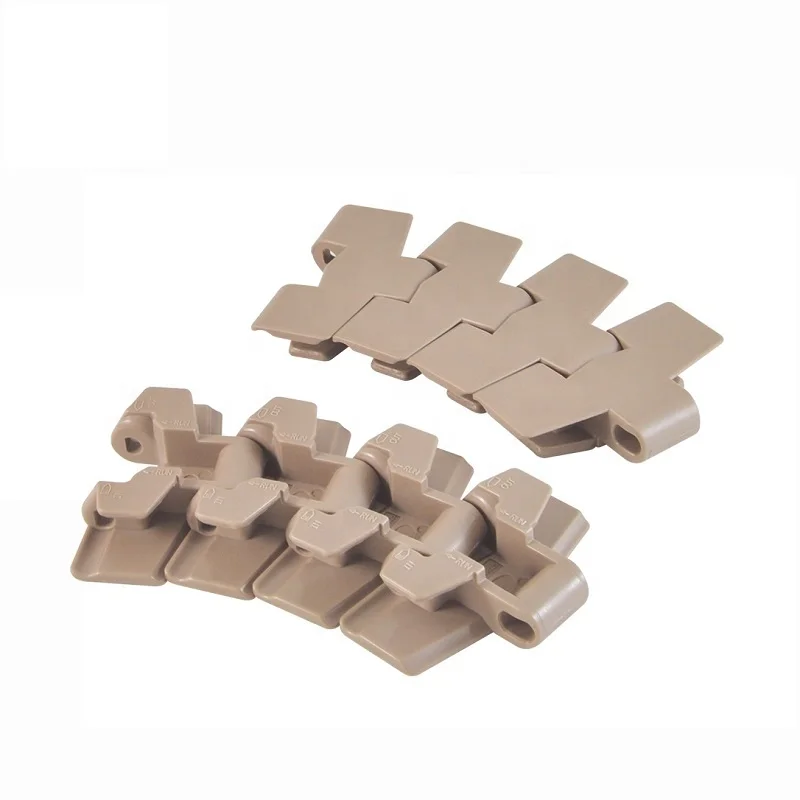 880BS side flexing plastic flat top conveyor chain slat top chain for food industrial conveyor components