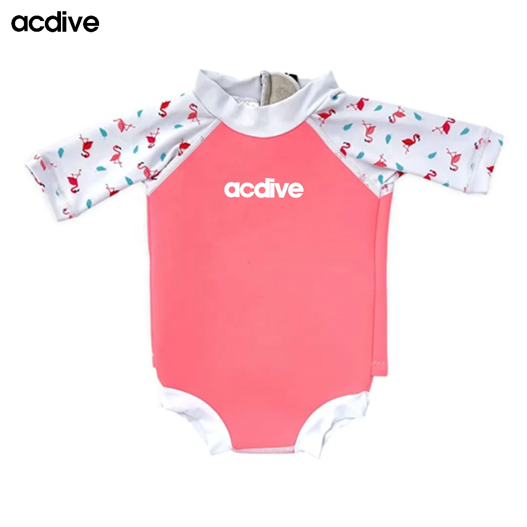 Acdive Customized Baby Kids Infant Children Swimming Training Floating 3mm 2mm Neoprene Water Sports Wetsuit