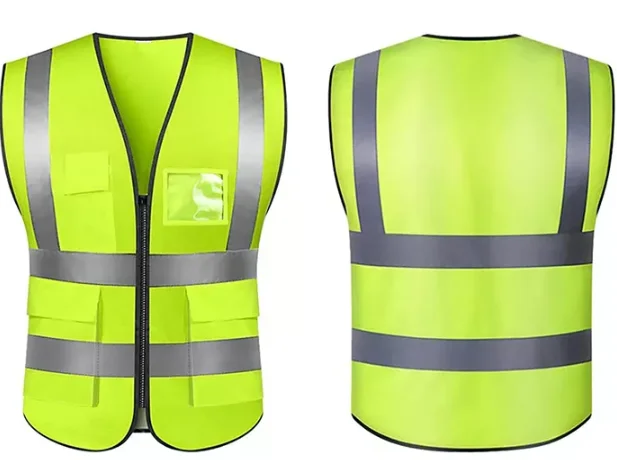 best selling multi pockets high visibility workwear class 2 construction safety vest