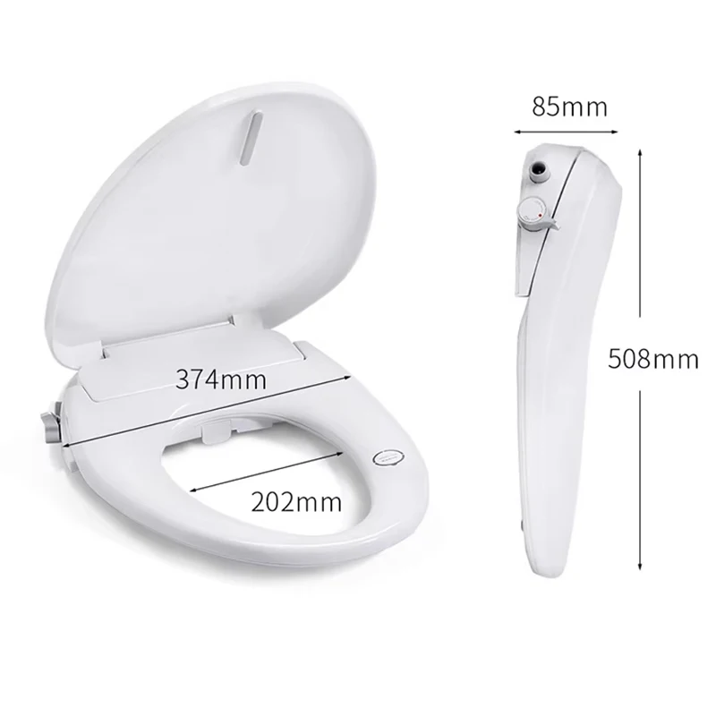 Commercial Smart Bathroom Toilet Seat with Remote Control Motion Sensor Night Light Waterproof toilet cover Seat