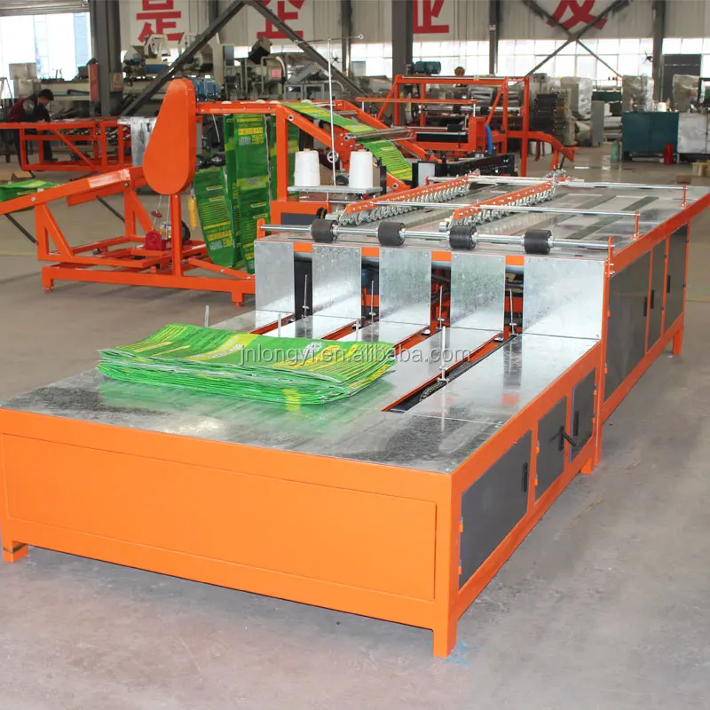 New designed easy to operate maize recycled polyester fabric jute plastic pp woven bag making machine