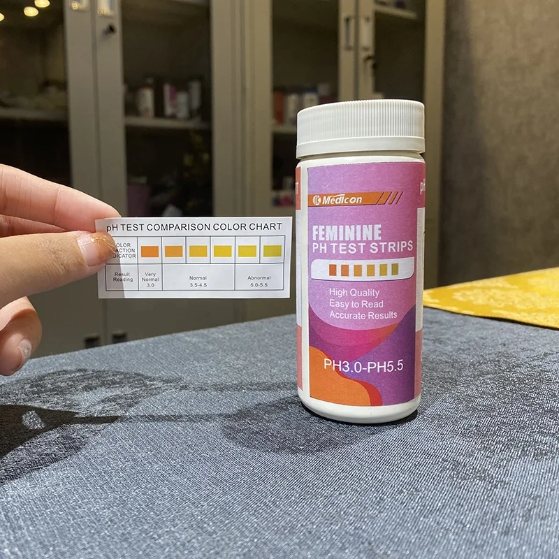 Medical Helps Prevent BV Bacterial Vaginosis Vaginal PH Test Strips Vaginal PH Test Strips Vaginal