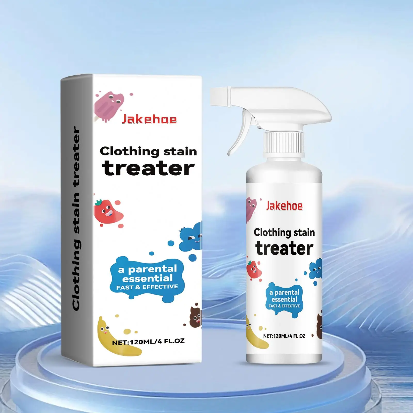 Jakehoe Detergent Dry Cleaner For Stubborn Stains Laundry Washing Quickly Stain Remover Cleaning Liquid Clothes Carpet Spray