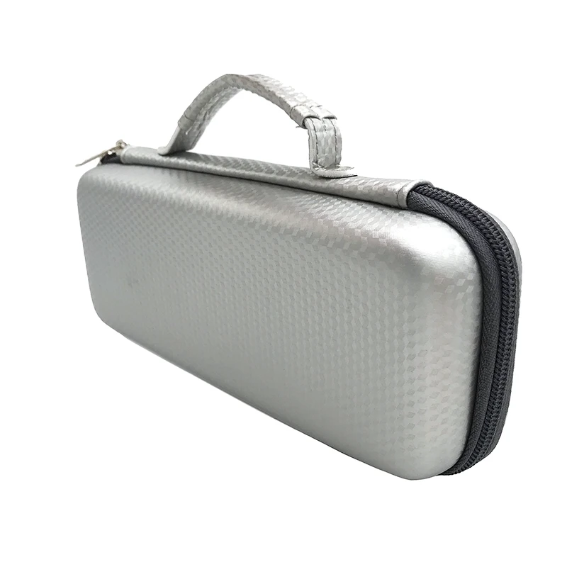 
High Quality Silver Shockproof EVA Case Pen Pencil Case Storage Box for Stationary 