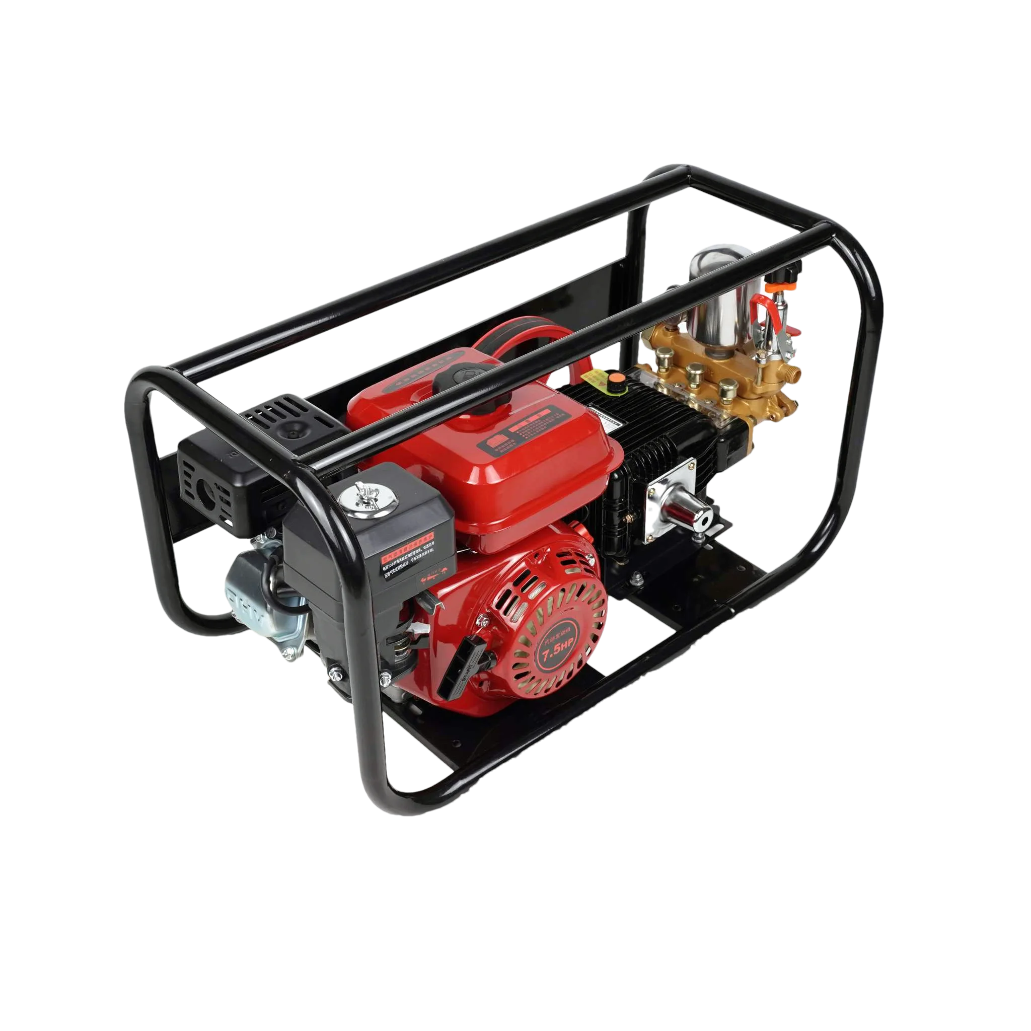 30#  HTP 30mm Plunger Pump Agricultural 170F 7HP  portable Gasoline Engine  Powered Sprayer