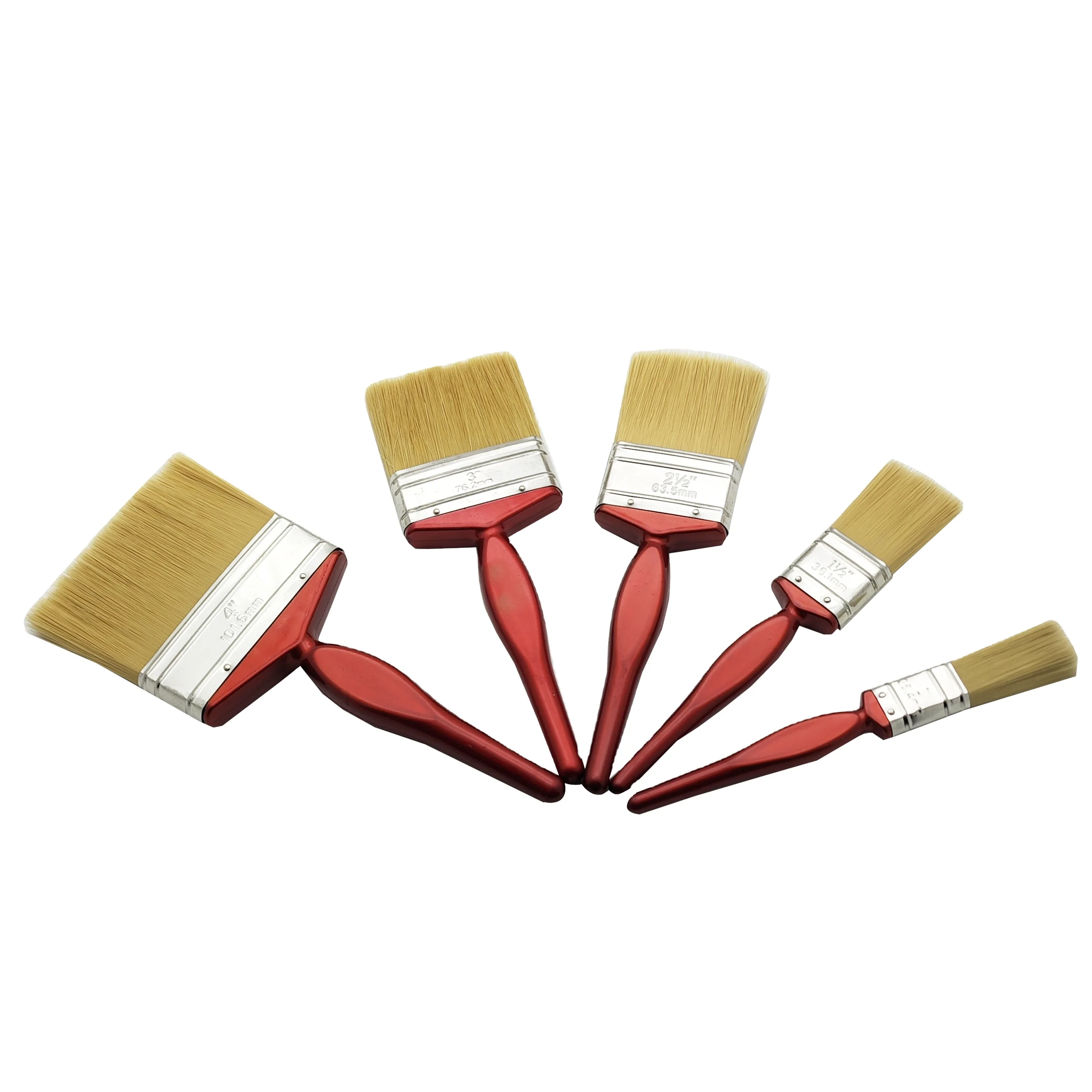 Hot Sale Products House Wall China factory wholesale Wooden handle With Metallic Ferrule Wall Paint Brush