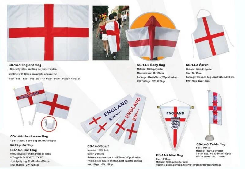 EM 2024 England soccer fans cap with 3 football on top UK