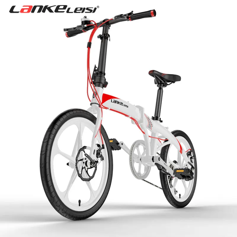 CE certification Folding bike 20 inch aluminum alloy frame double disc brake Shimano 7 speed bicycle road bike men and women