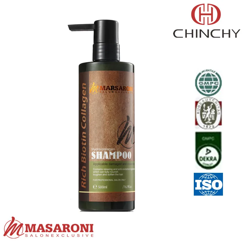 wholesale masaroni brazilian keratin rebonding products collagen repair shampoo