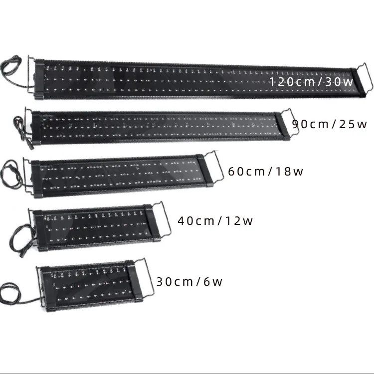 Cheap Arm Week Aqua Wall Mounted 120cm Full Spectrum Microgreen 6w 12w 18w 26w 30w Fish Tanks Led Aquarium Lights