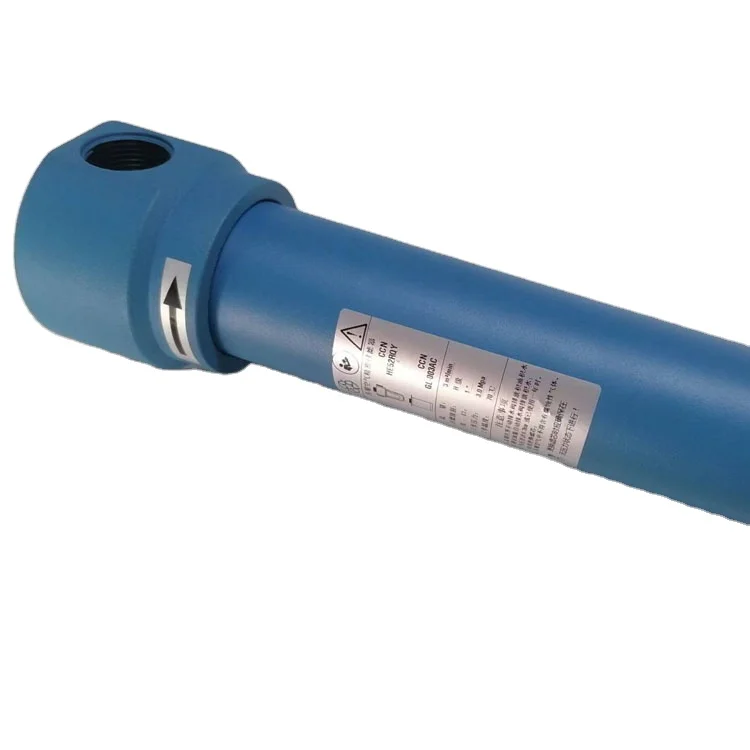 OEM Industrial use high pressure 30bar 3Mpa  compressed air filter housing machine with cast aluminium flow rate 4  cubic meter