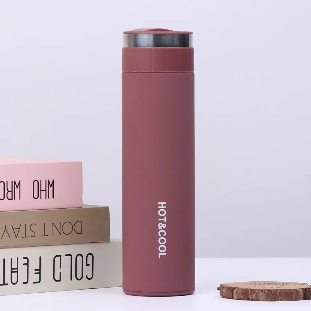 CHUFENG Best Selling Product Frosted Finish 500ml Tea Infuser Bottle with Storage