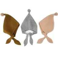 HOT SALE Pure Cashmere Colorful Baby Boonet Beanie New Born Baby Girl Boy