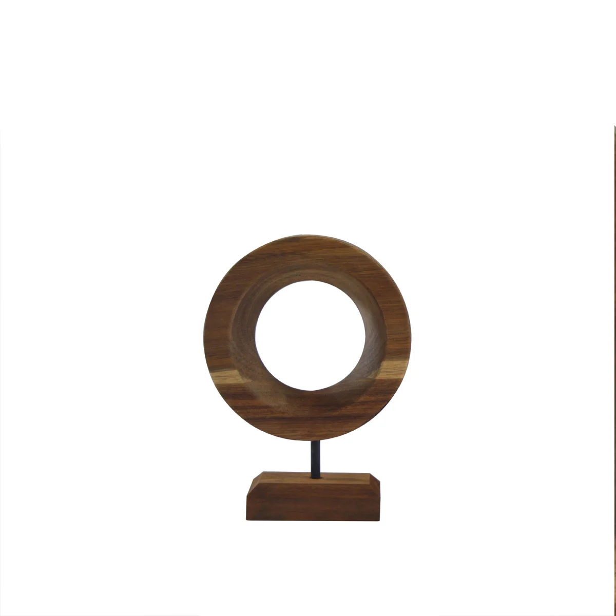 Недорогая Мебель настольные украшения деревянные круглые детали ручной работы