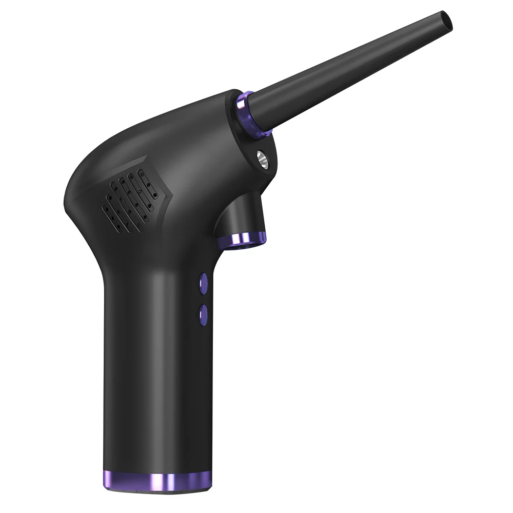 Custom Logo 6000mAh Battery USB Rechargeable Electric Air Cordless Compressed Air Blower Duster Gun