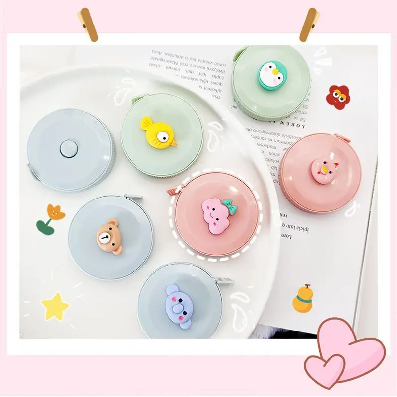 1/1.5m Cartoon Tape Measure, Style Random Simple Multi-purpose for Office Students