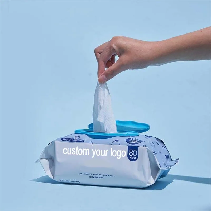 2024 Twowell Zhejiang Organic Bamboo Private Label Natural Soft Cleaning Baby Wet Wipes