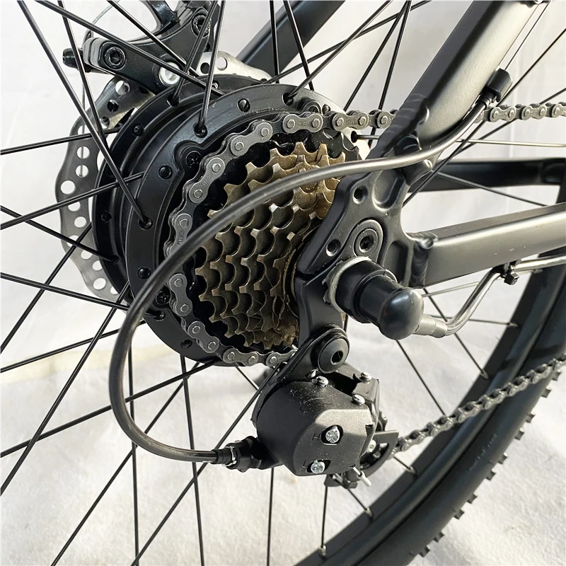 Супер мощный электрический велосипед в стиле BICYSTAR 2021 48 В 500 Вт 750 1000