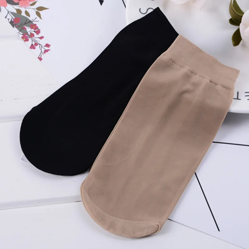 Cmax Nylon Ladys Socks  Disposable Thin Breathable Socks Elastic Silk Transparent Socks