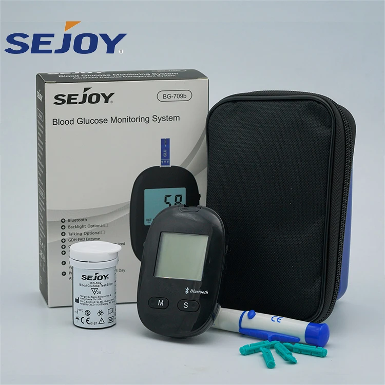 Прибор для контроля уровня сахара в крови машина 360 чтения воспоминания глюкозы и полоски