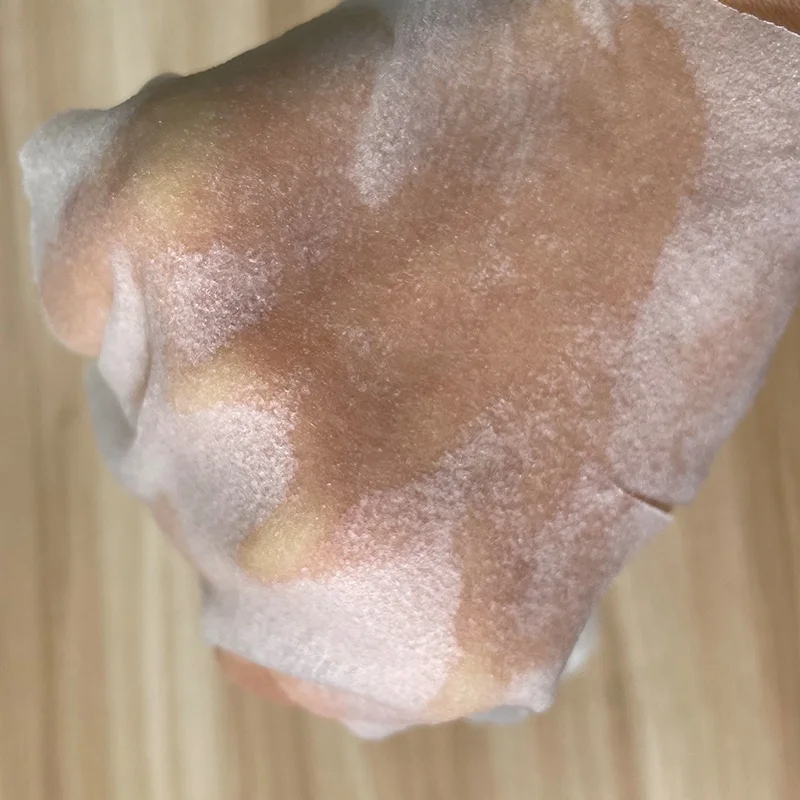 Korea Moisturizing facial sheet mask tencel microfiber chitosan facial mask skin repair