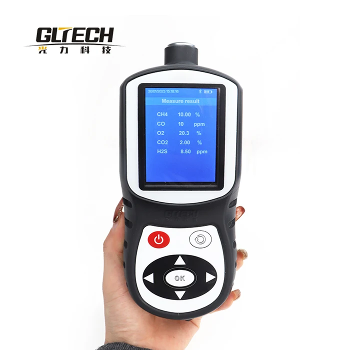 GLTech Ce Approved Gas Analyzer Portable Gas Detector Gas Safety Device Ozone Measurement Sensor