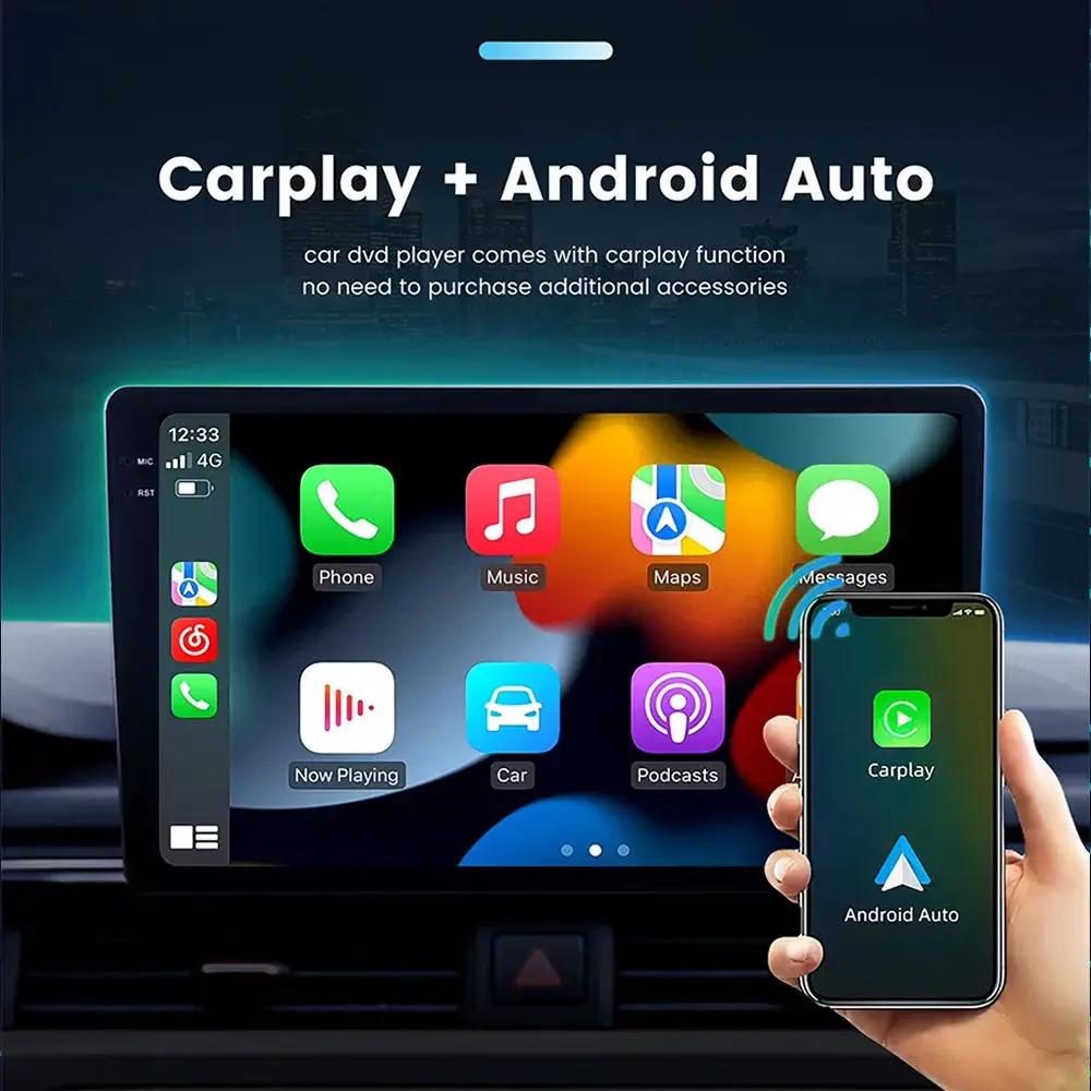 For Skoda Octavia 2 A5 2008 2010 2011 2012 Car Radio Multimedia Video Player Navigation GPS Android12.0 DSP dashboard