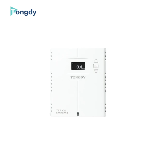 Wall mounting Carbon Monoxide Controller with Modbus RTU or BACnet -MS/TP communication optional