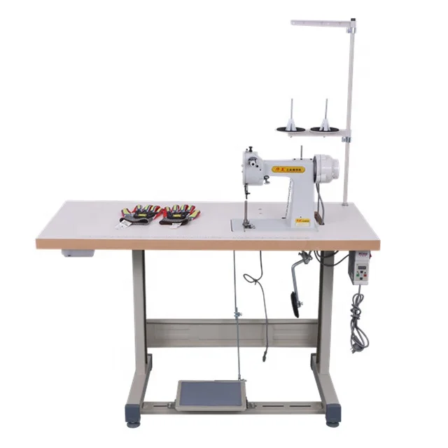 HUAMEI одноигольная цепная швейная машина, ударопрочная Перчаточная машина pk201