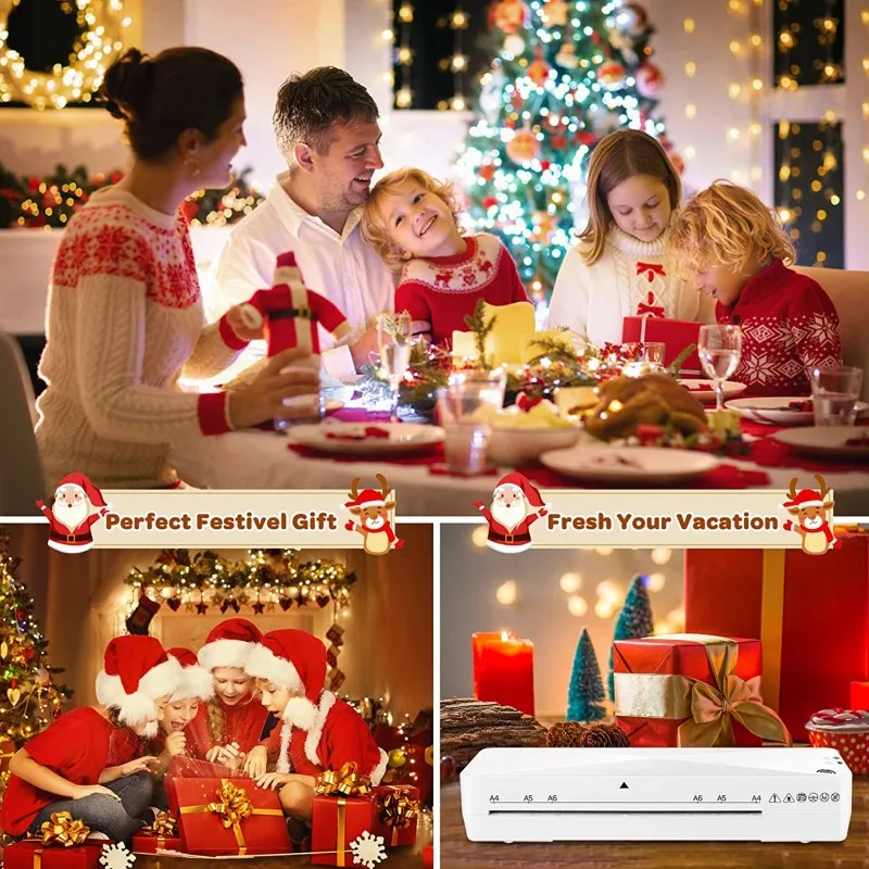 FNL001 Automatic Laminating Roll to Roll Desktop Hot and Cold A4 Pouch Laminator Machine