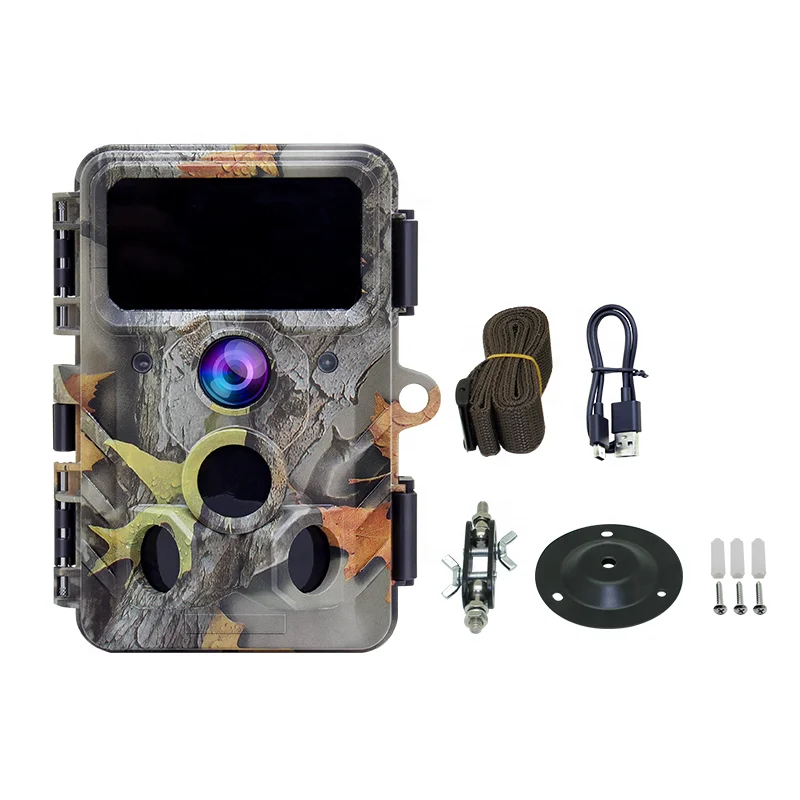 Redleaf oem outdoor ip66 30mp wildlife night vision wifi 4k 1080 fhd digital wifi hunting camera