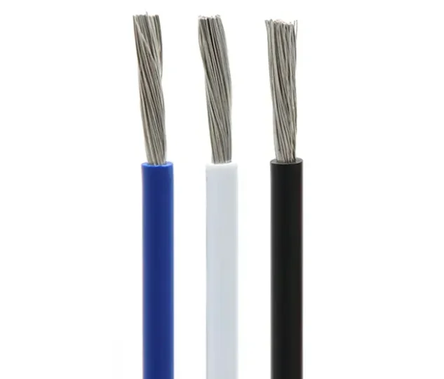 High Temperature UL1332 TGGT PTFE Electric Wire FEP  Insulated 16 Gauge Cable 300V Heat Resistant